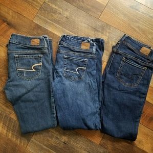 American Eagle Jean Lot size 2 Short